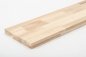 Preview: Solid wood panel stair step Ash Select Nature 45mm fixed lamella KGZ 40mm